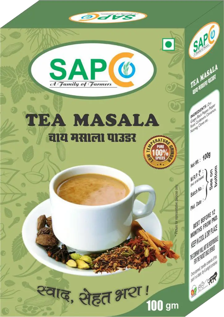 Ginger flavored tea product